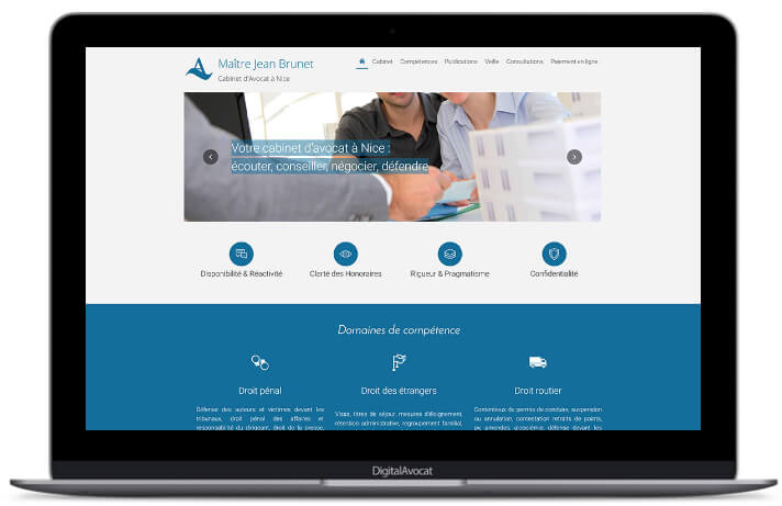 Agence web createur site avocat